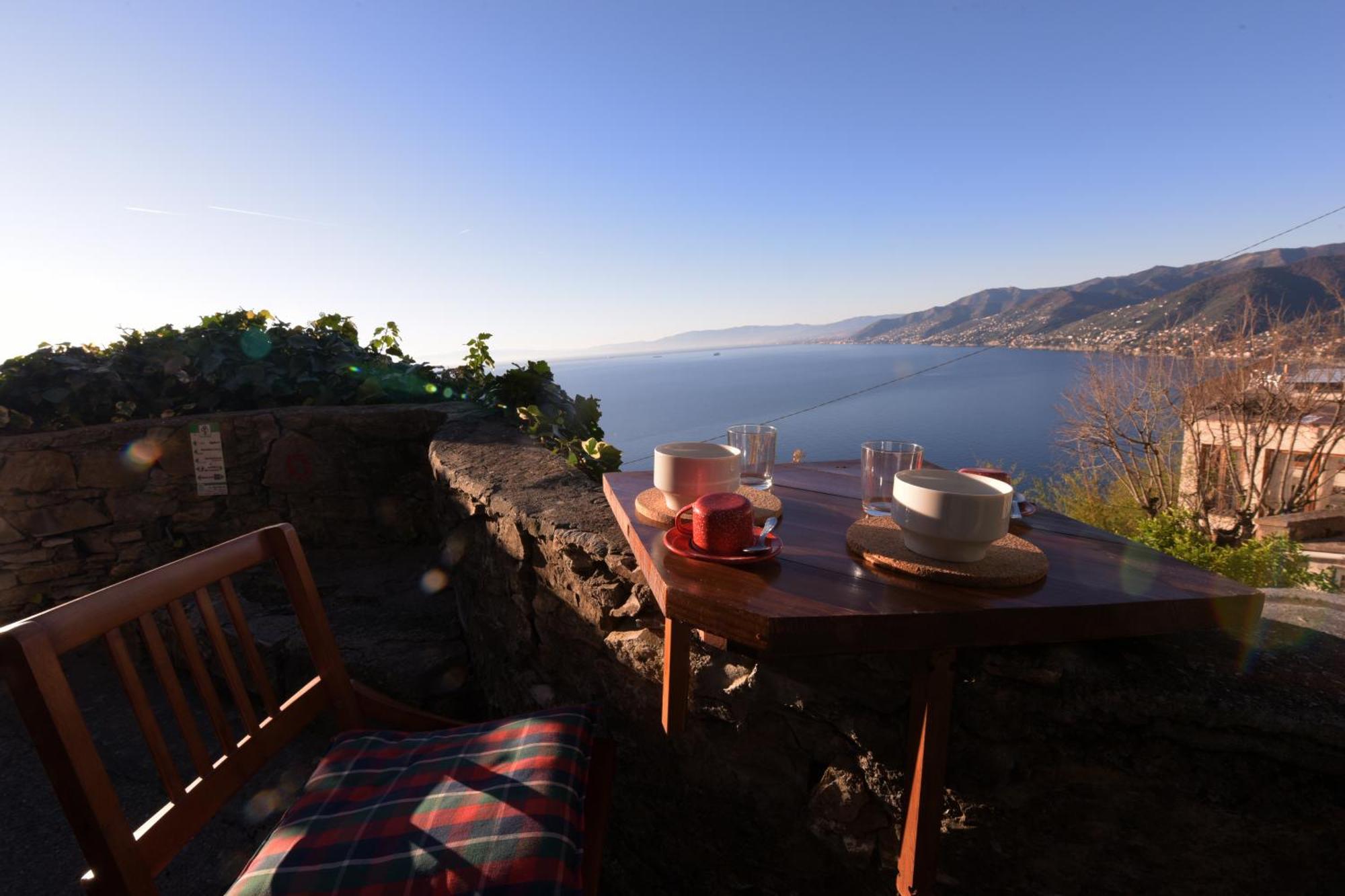 Hikers' Nest With Sea View Lejlighed San Rocco  Eksteriør billede